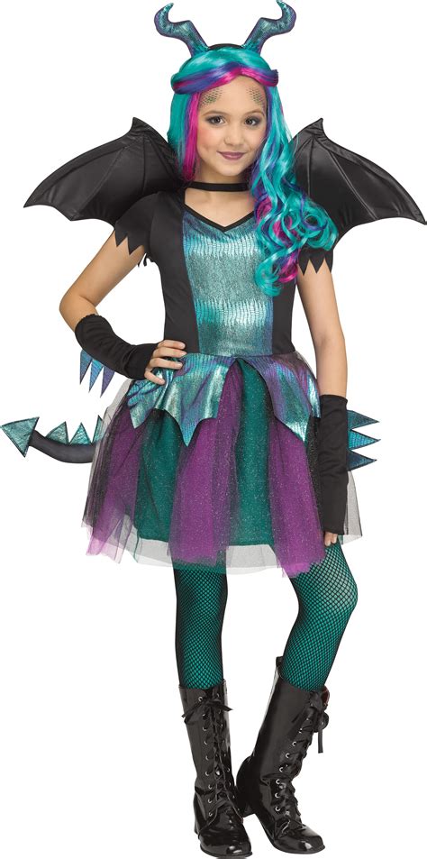 girls dragon costume